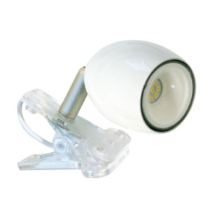 On - 23.3020.45 LED spotlight with clip White Office lighting Onetrade